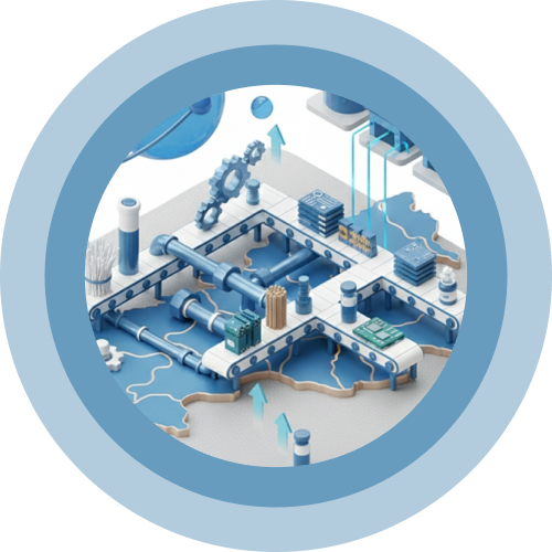 Стабильное наличие сырья и компонентов для вашего производства в ключевых регионах страны